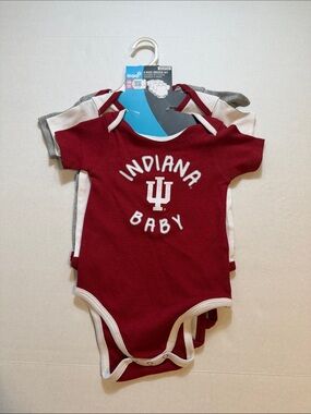 Gen2 Infant Indiana Hoosiers All Day Play Creeper Set
